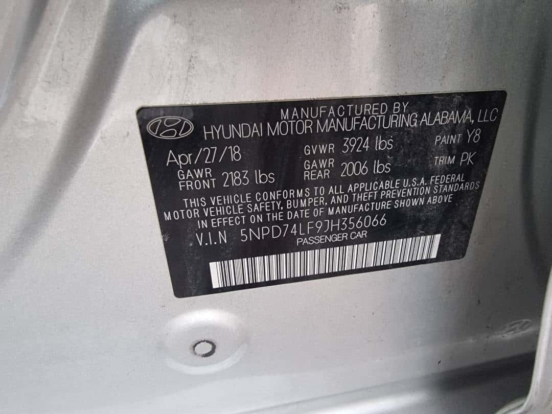HYUNDAI ELANTRA 2018 thumbnail 7