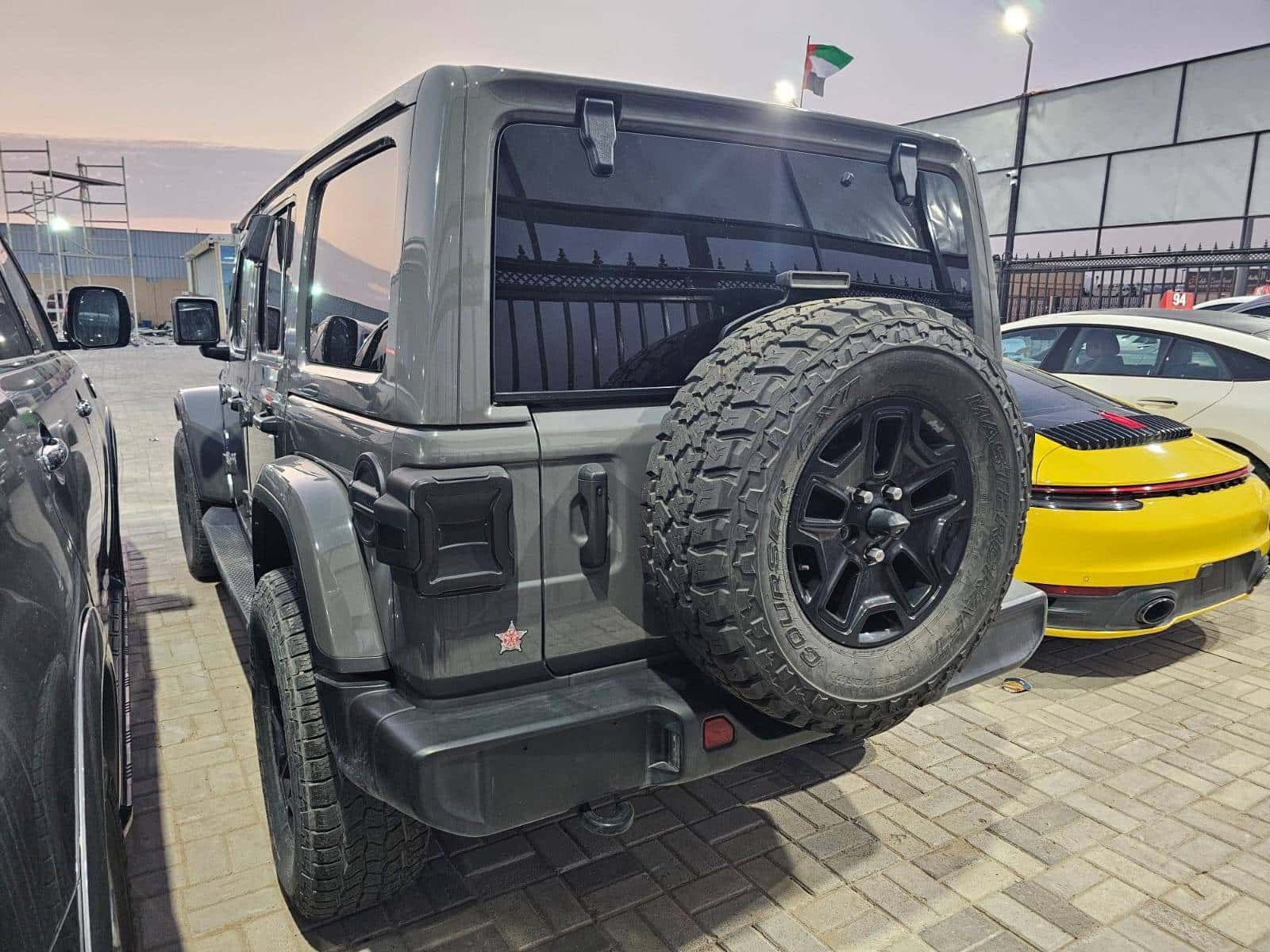 JEEP WRANGLER UNLIMITED SAHARA 2022 thumbnail 3