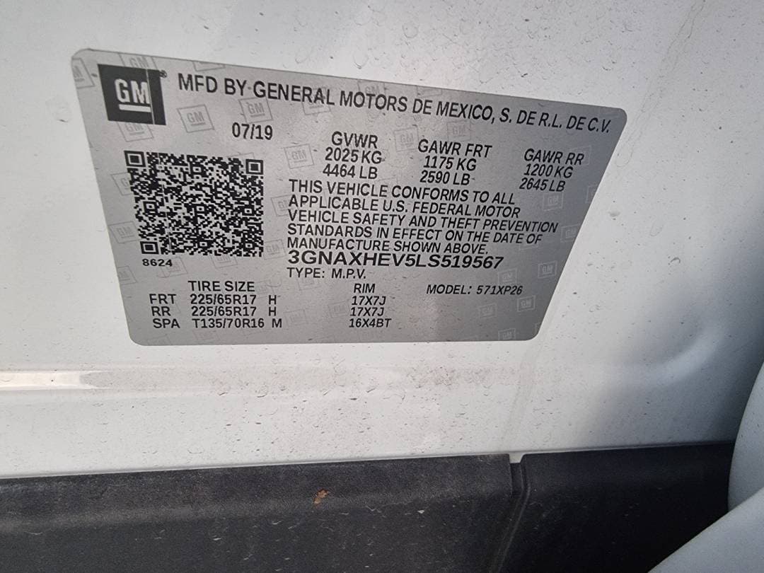 CHEVROLET EQUINOX 2020 view 7