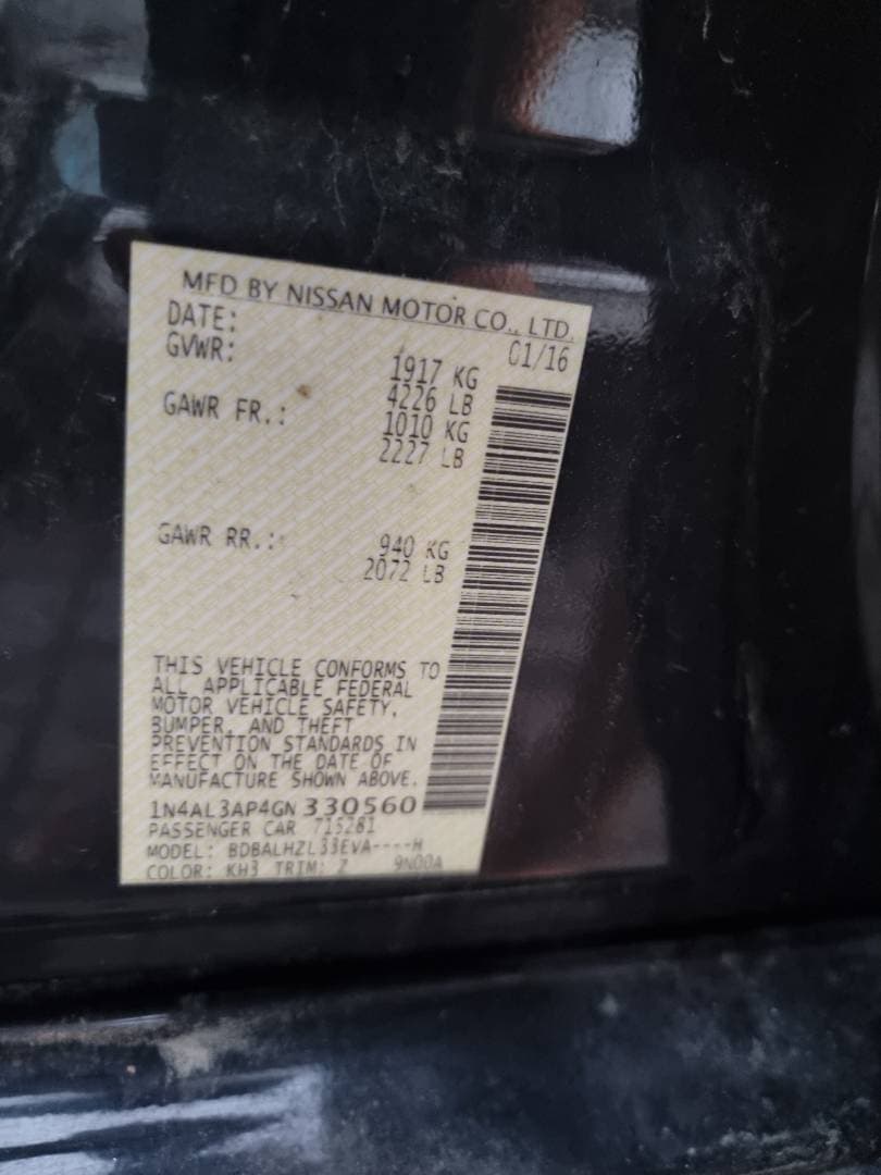 NISSAN ALTIMA 2016 view 7