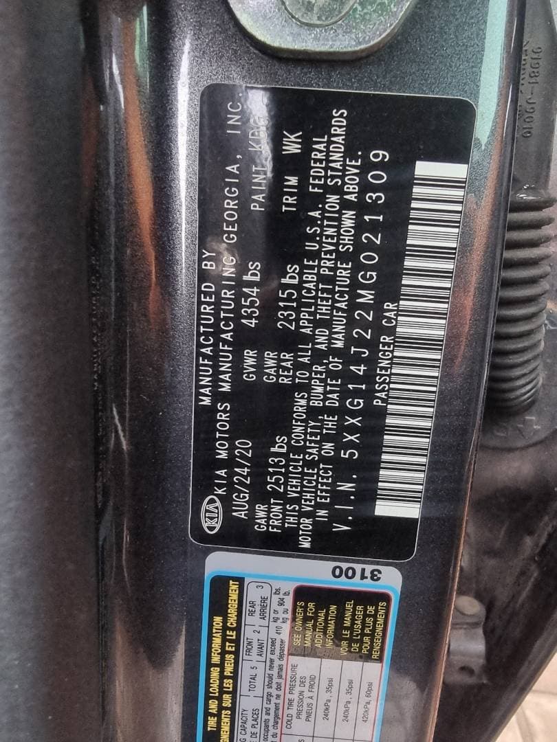 KIA K5 2021 view 6 KIA K5 2021 view 6