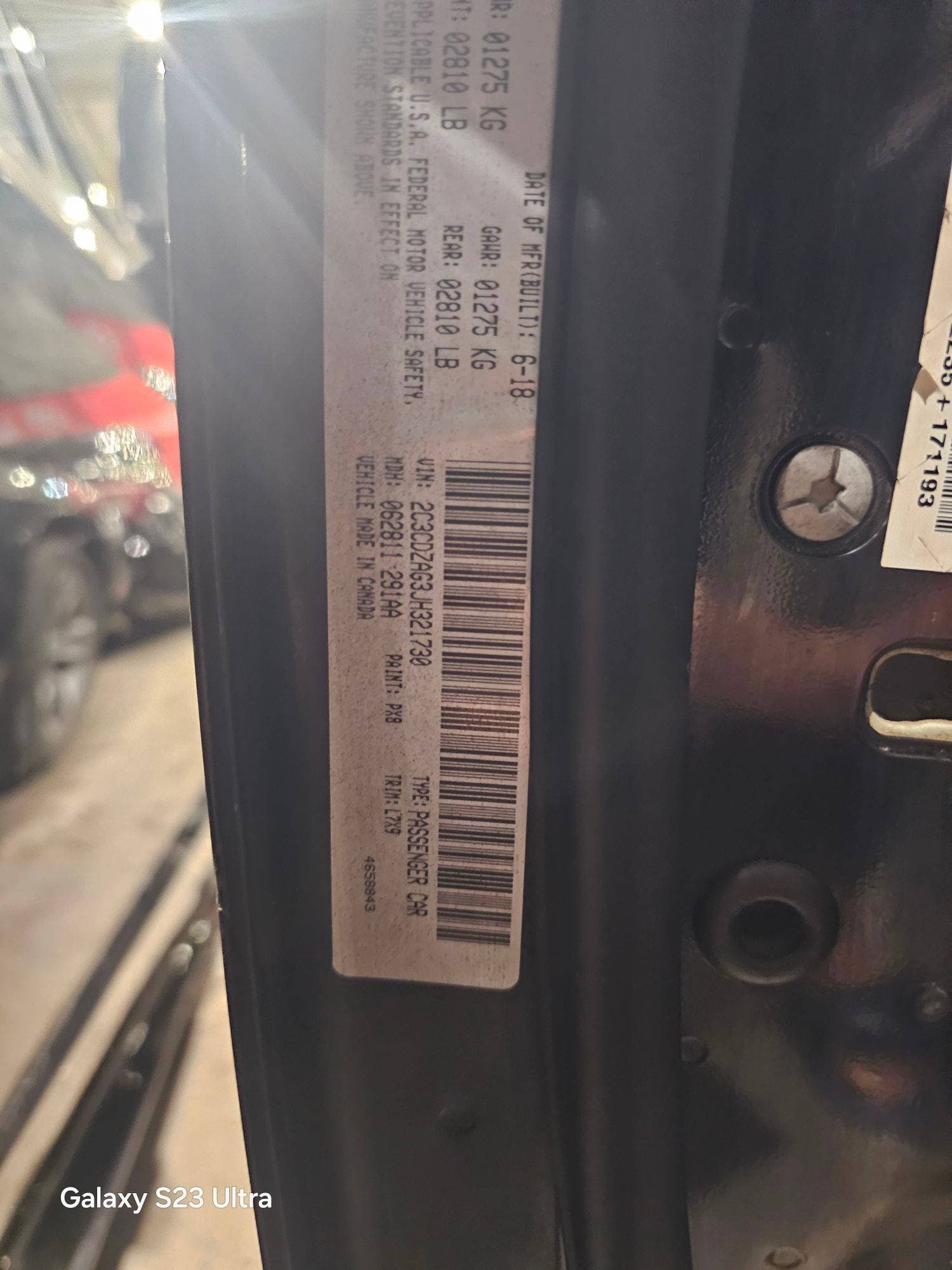 DODGE CHALLENGER 2018 view 9 DODGE CHALLENGER 2018 view 9