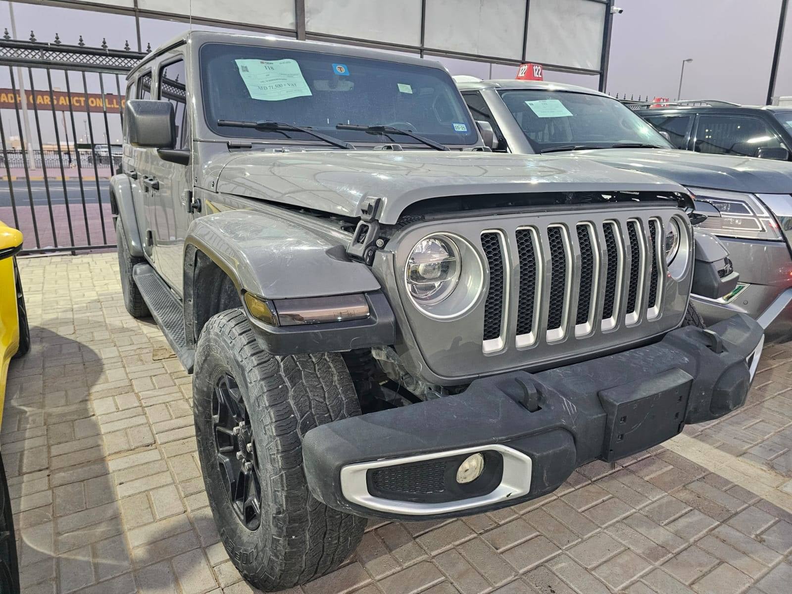 JEEP WRANGLER UNLIMITED SAHARA 2022 view 1 JEEP WRANGLER UNLIMITED SAHARA 2022 view 1